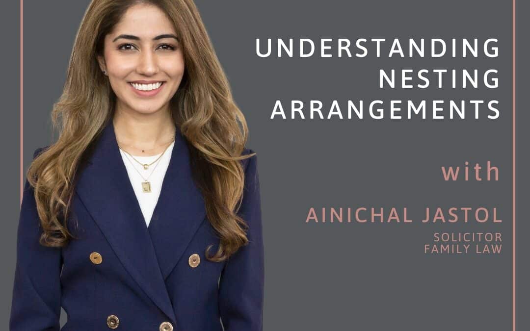 What is a nesting arrangement?
