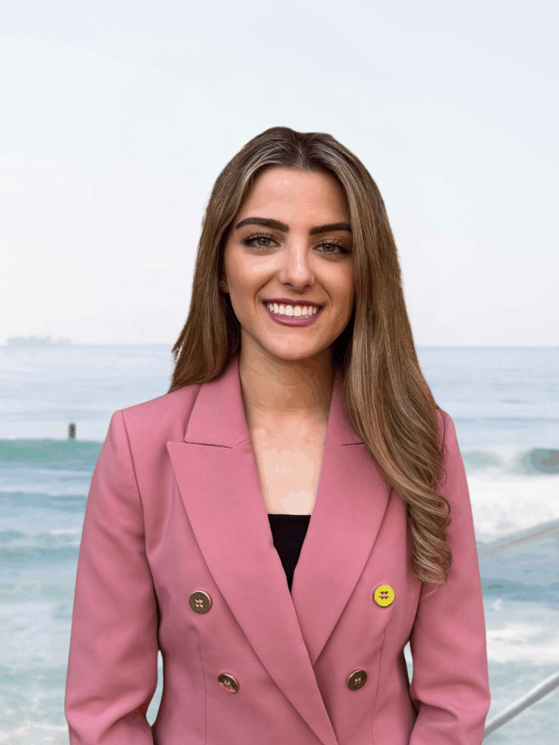Sarah Sali, Solicitor, Wills, Estates & Commercial Law at Southern Waters Legal, smiling and wearing professional attire