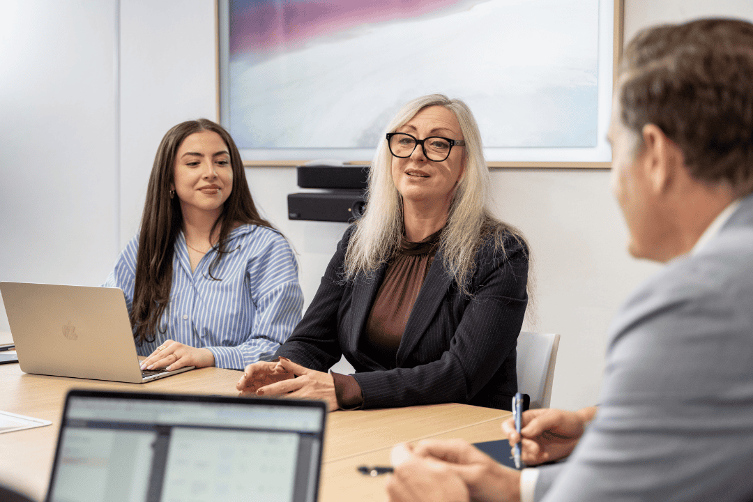 Solicitors in Estate Administration and Probate at Southern Waters Legal in a meeting