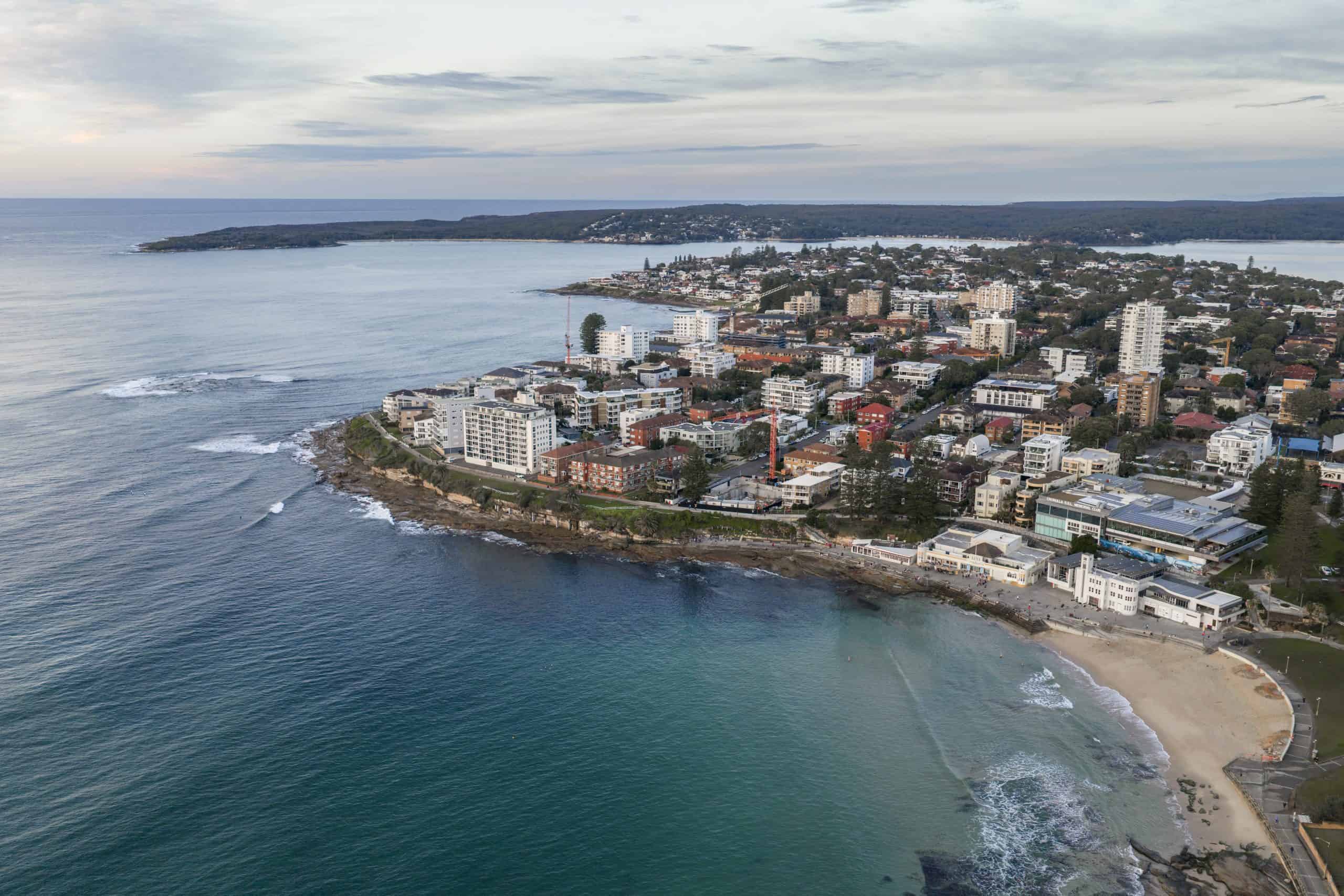 View of the Sutherland Shire, where Southern Waters Legal provides wills and estate planning services from its Cronulla and Menai offices.