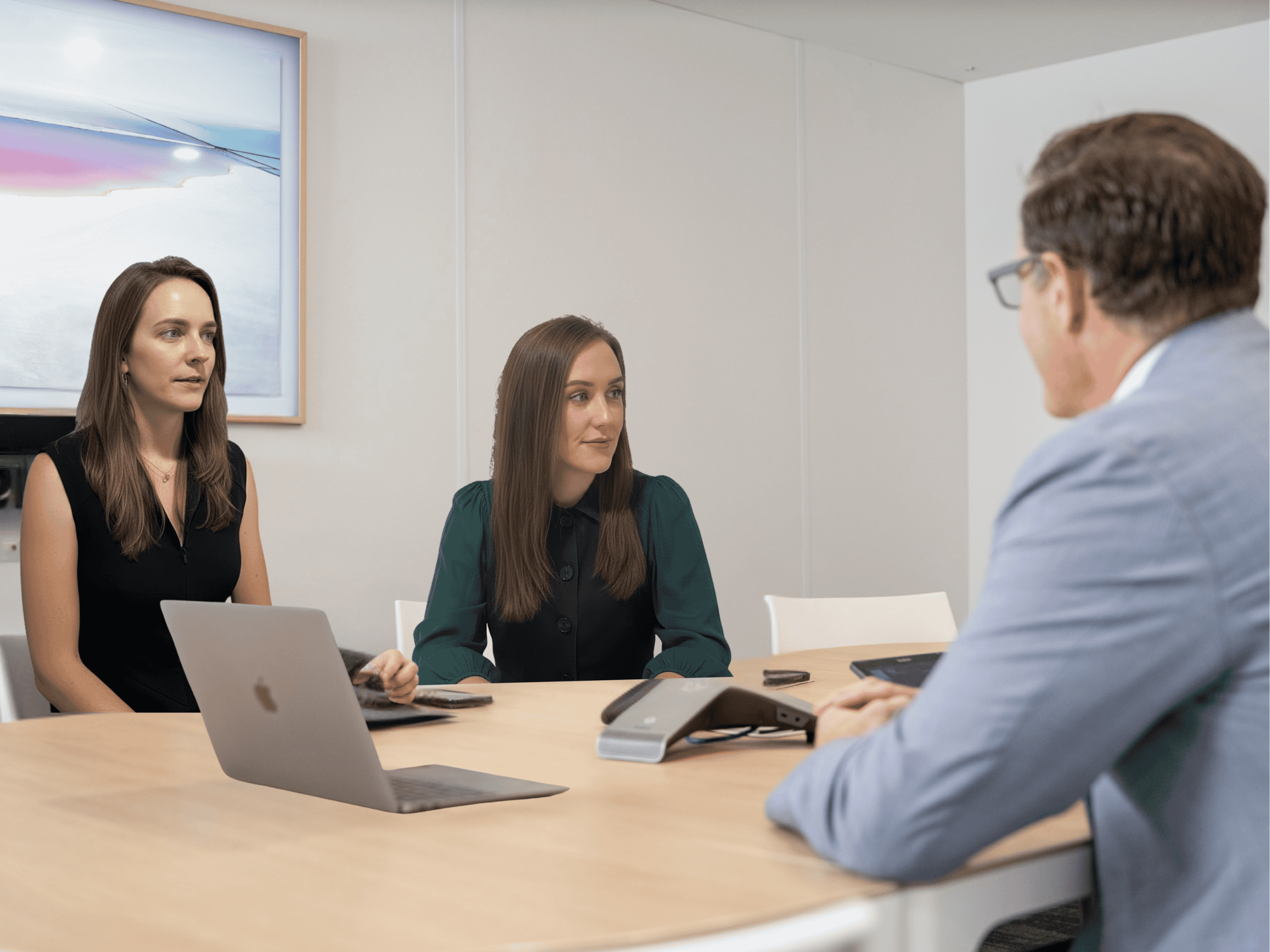 Commercial Lawyers from Southern Waters Legal in a meeting