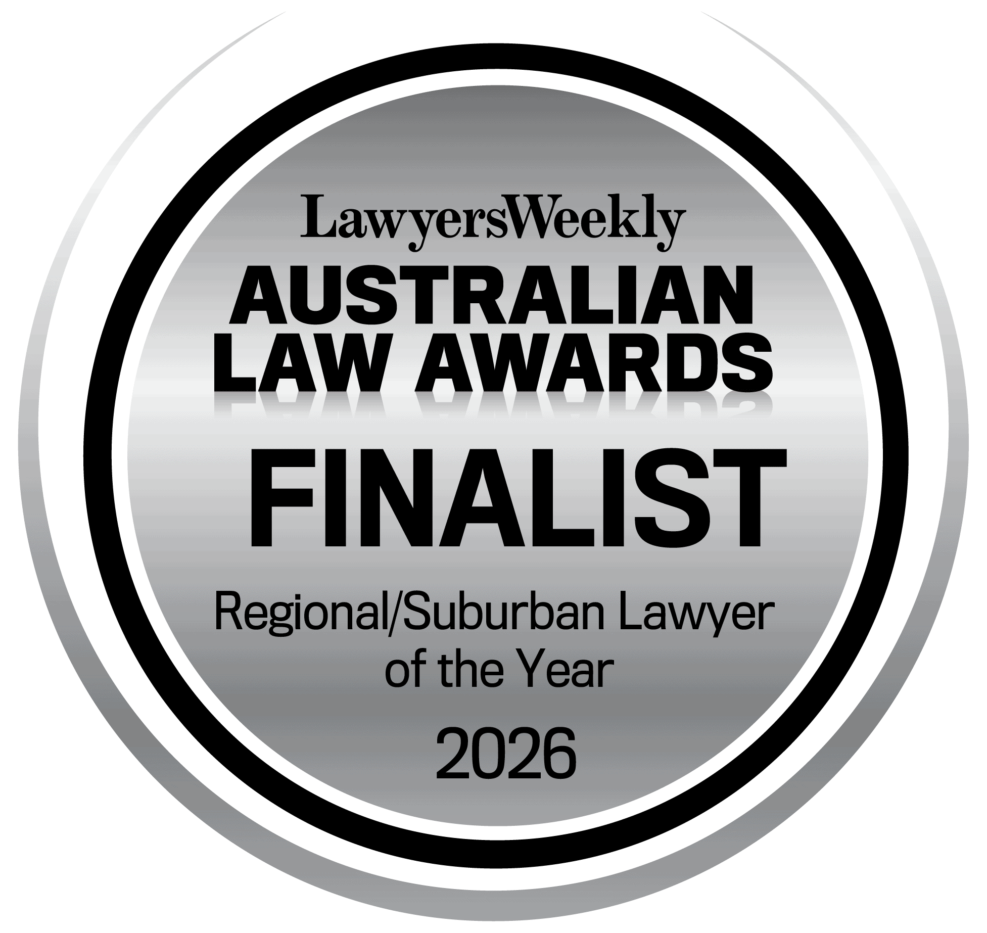 Leona Bennett Regional Suburban Lawyer of the Year Finalist 2026