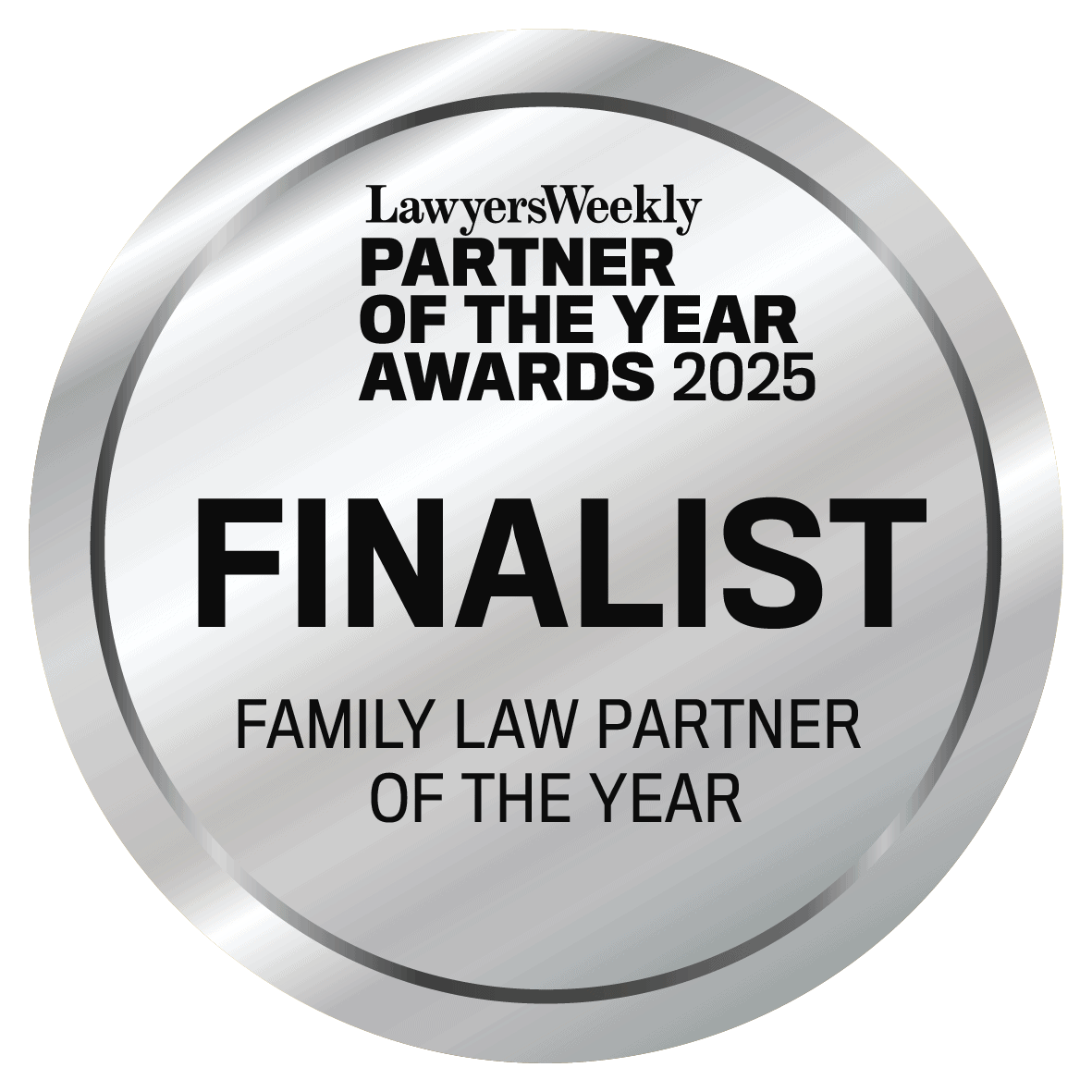 Leona Bennett Family Law Partner of the Year Finalist 2025